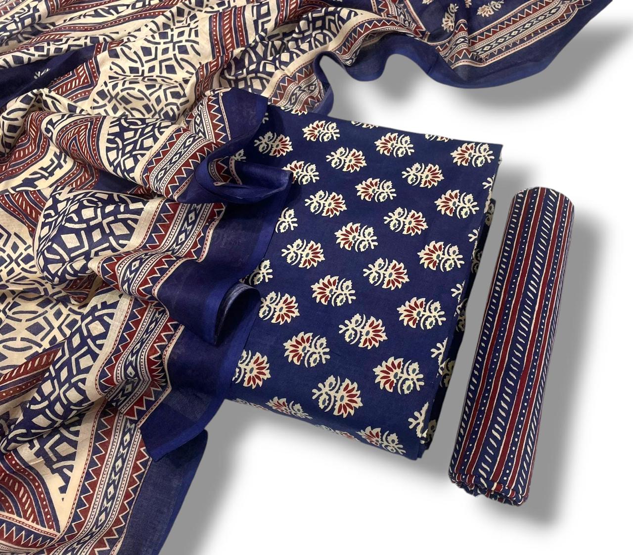 Ajrakh Vol 1 By Sc Daily Wear Cotton Printed Dress Material Wholesale Price In Surat